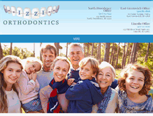 Tablet Screenshot of izziorthodontics.com